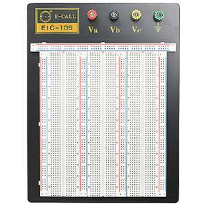 Solderless Breadboard+Metal plate